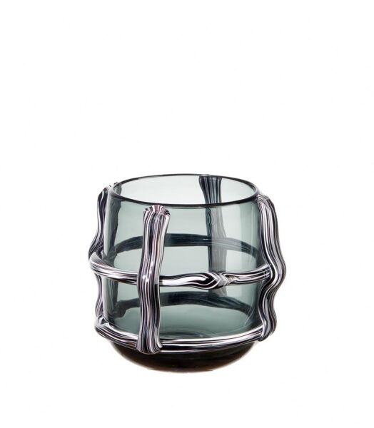 Vaso basso L'oca Nera